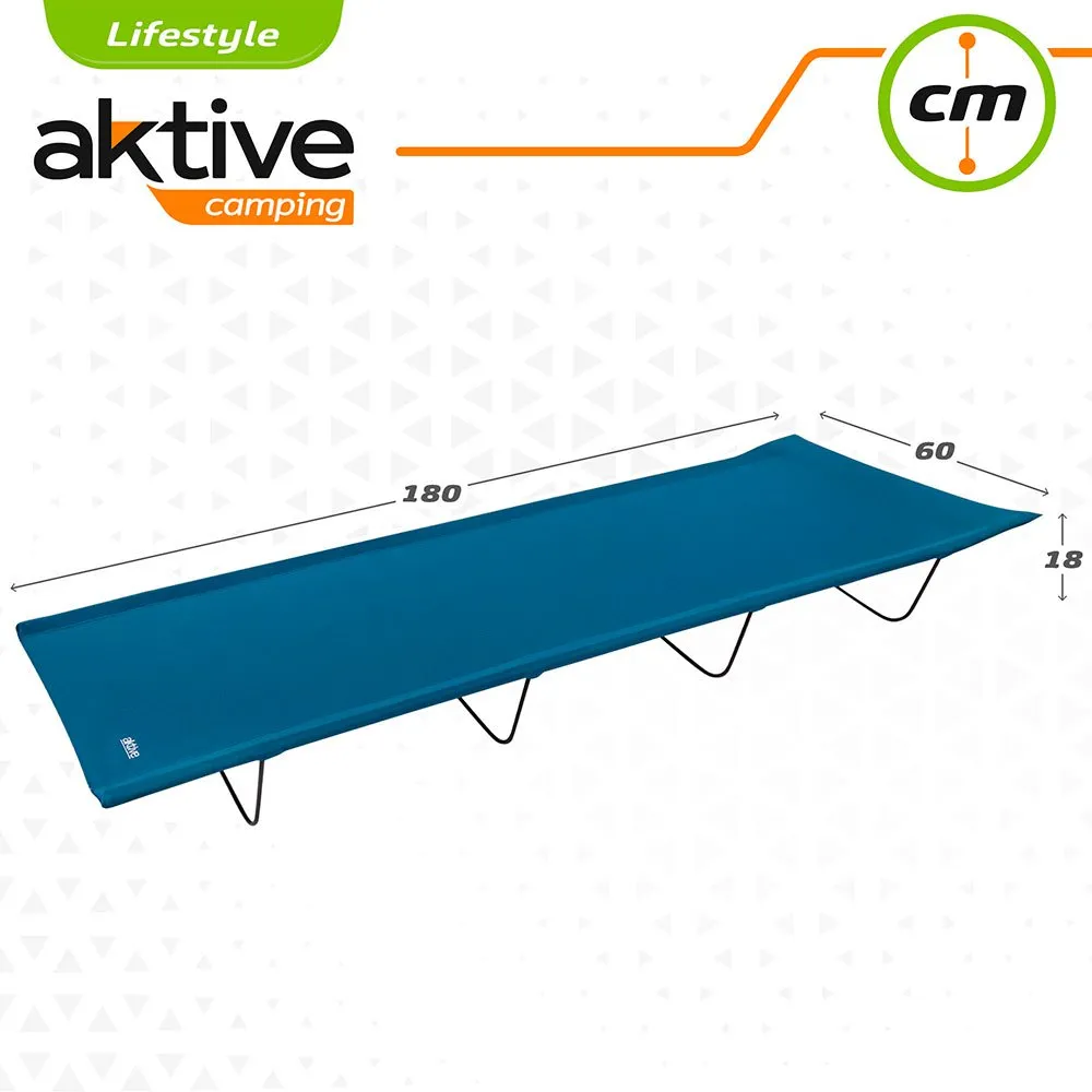Aktive Stahl Leichtes Klapp-campingbett, Navy, One Size Aktive Stahl Leichtes Klapp-campingbett, Navy, One Size