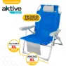 Aktive Strandrucksackstuhl Xxl unisex, Blue, 67.5 x 70.5 x 86cm