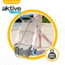 Aktive Strandstuhl-transportwagen 52x37x105 Cm Refurbished unisex, Blue / grey, One Size