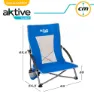 Aktive Stuhl 54.5x63x65.5 Cm, Blue, One Size