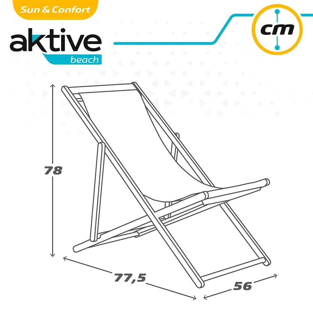 Aktive Stuhl 56x77.5x78 Cm, Dark blue, One Size Aktive Stuhl 56x77.5x78 Cm, Dark blue, One Size