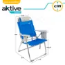 Aktive Stuhl 61x66x99 Cm, Blue, One Size
