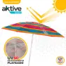 Aktive Sun&confort Ø Winddichter Uv50 Sonnenschirm Mit Neigbarem Mast 220cm, Multicolor stripes, One Size