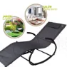 Aktive Textilliege 60x172x75 Cm, Black, One Size