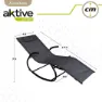 Aktive Textilliege 60x172x75 Cm, Black, One Size