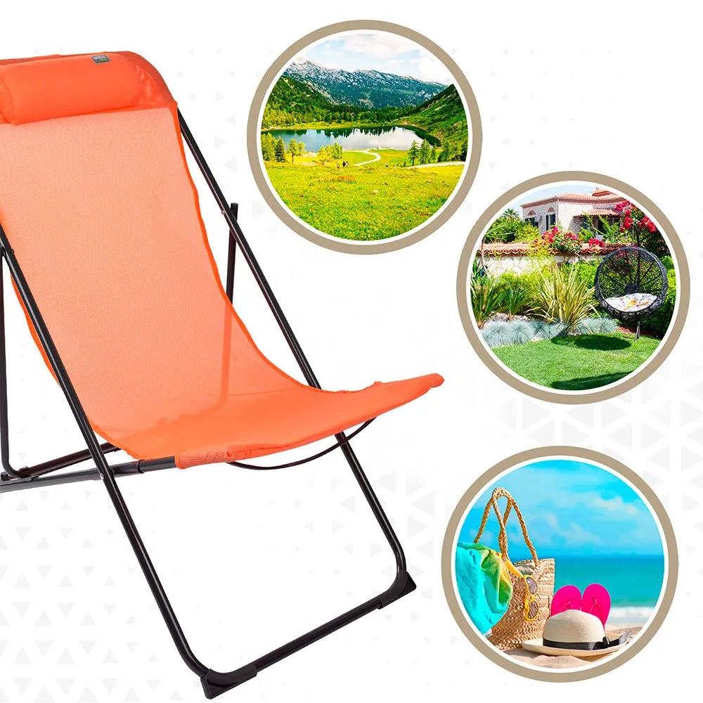 Aktive Textilstuhl 80x55x89 Cm, Orange, One Size Aktive Textilstuhl 80x55x89 Cm, Orange, One Size