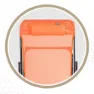 Aktive Textilstuhl 80x55x89 Cm, Orange, One Size