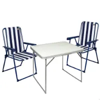 Aktive Tisch Mit 2 Klappstühlen (set) Aktive Tisch Mit 2 Klappstühlen (set)
