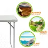 Aktive Tisch Mit 2 Klappstühlen (set), Grey, One Size