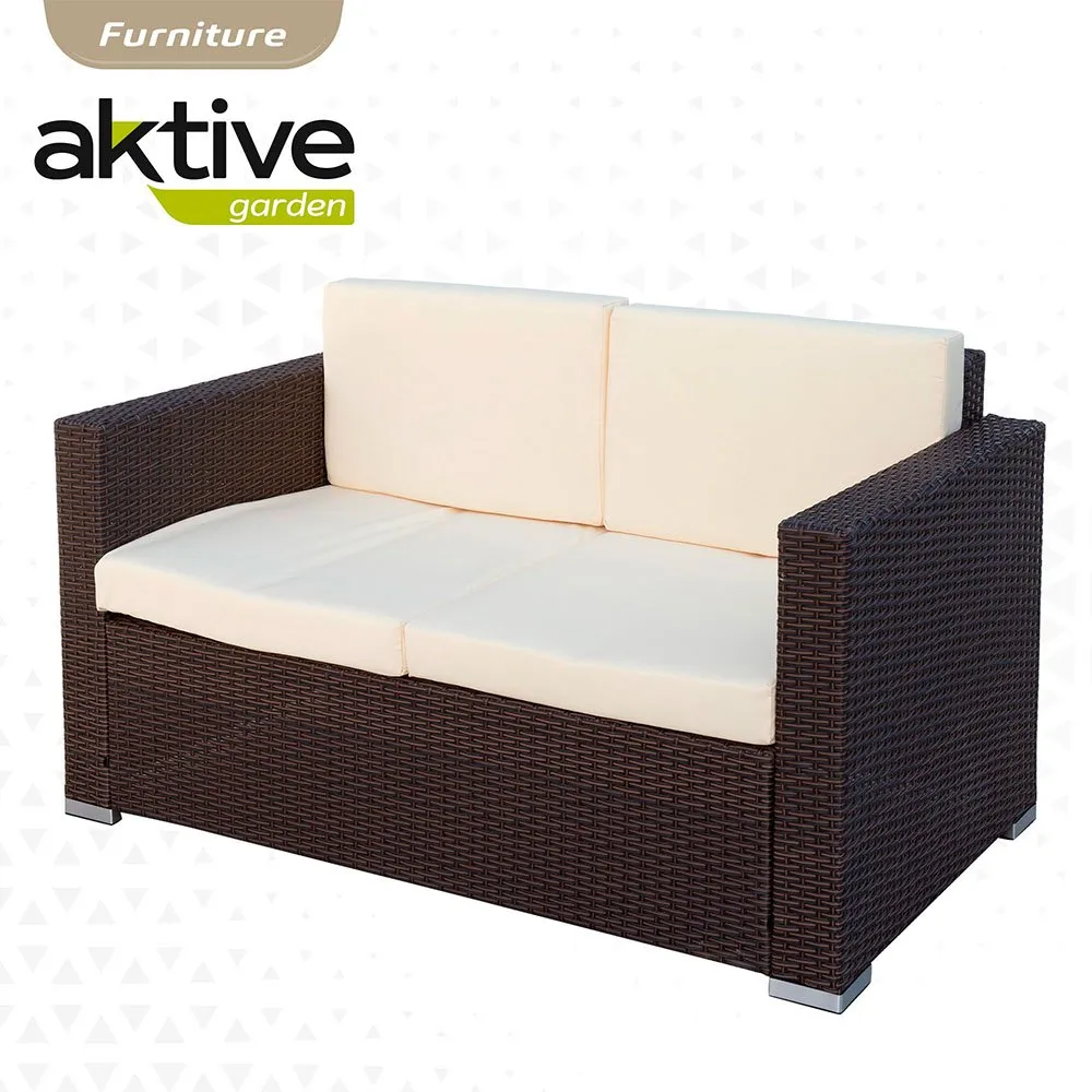 Aktive Tisch Mit 2 Sesseln, Beige / brown, One Size Aktive Tisch Mit 2 Sesseln, Beige / brown, One Size