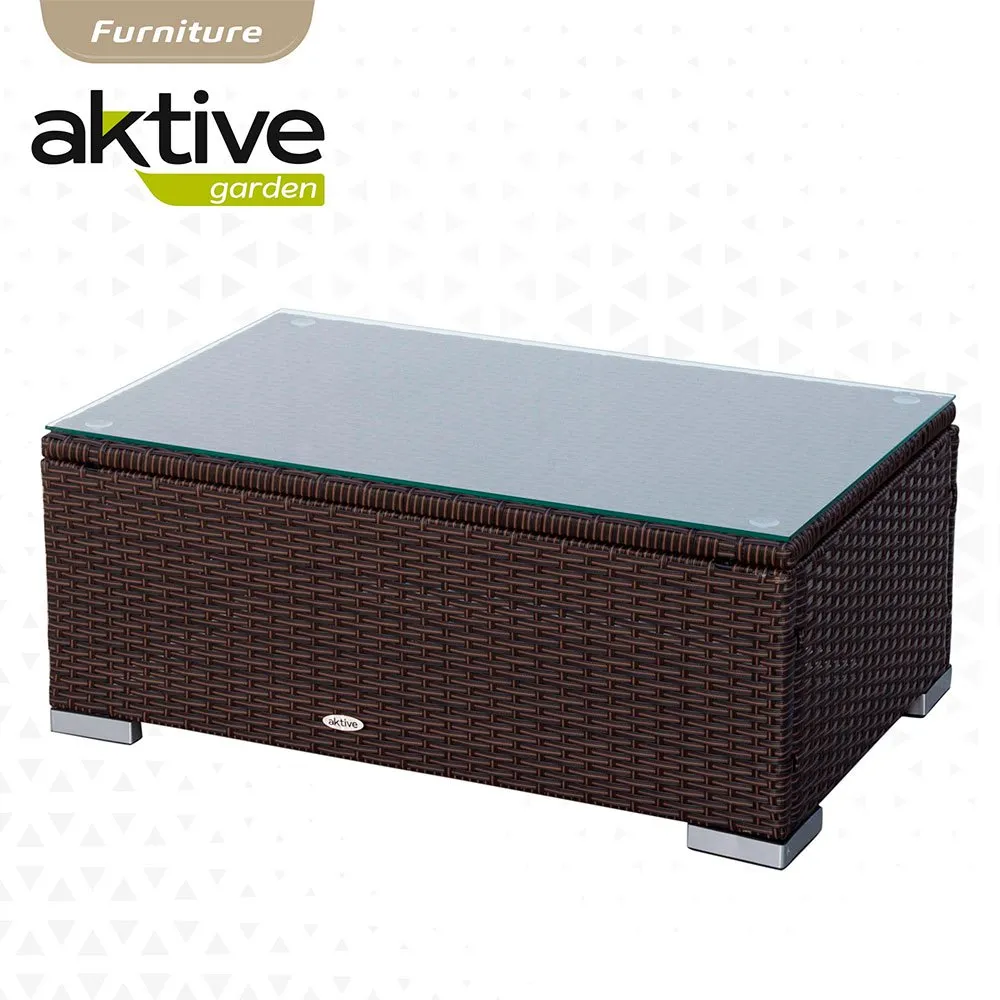 Aktive Tisch Mit 2 Sesseln, Beige / brown, One Size Aktive Tisch Mit 2 Sesseln, Beige / brown, One Size
