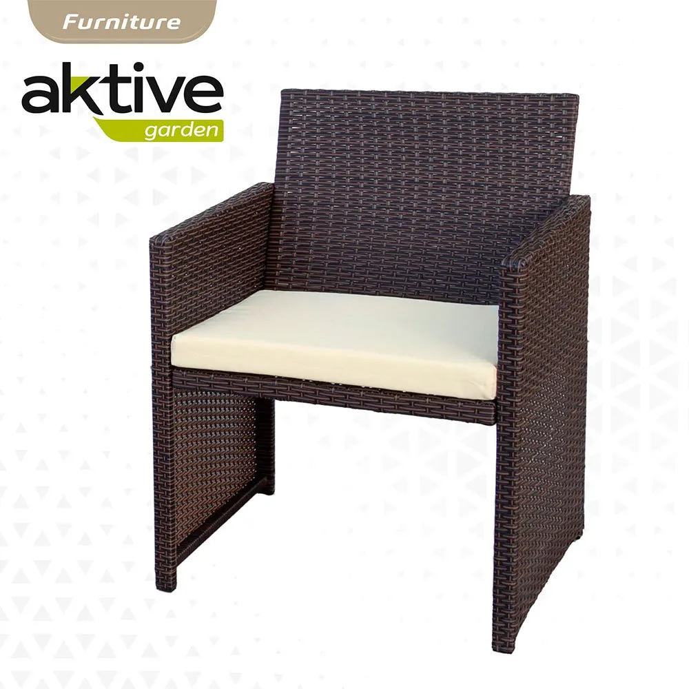 Aktive Tisch Mit 3 Sesseln, Black, One Size Aktive Tisch Mit 3 Sesseln, Black, One Size