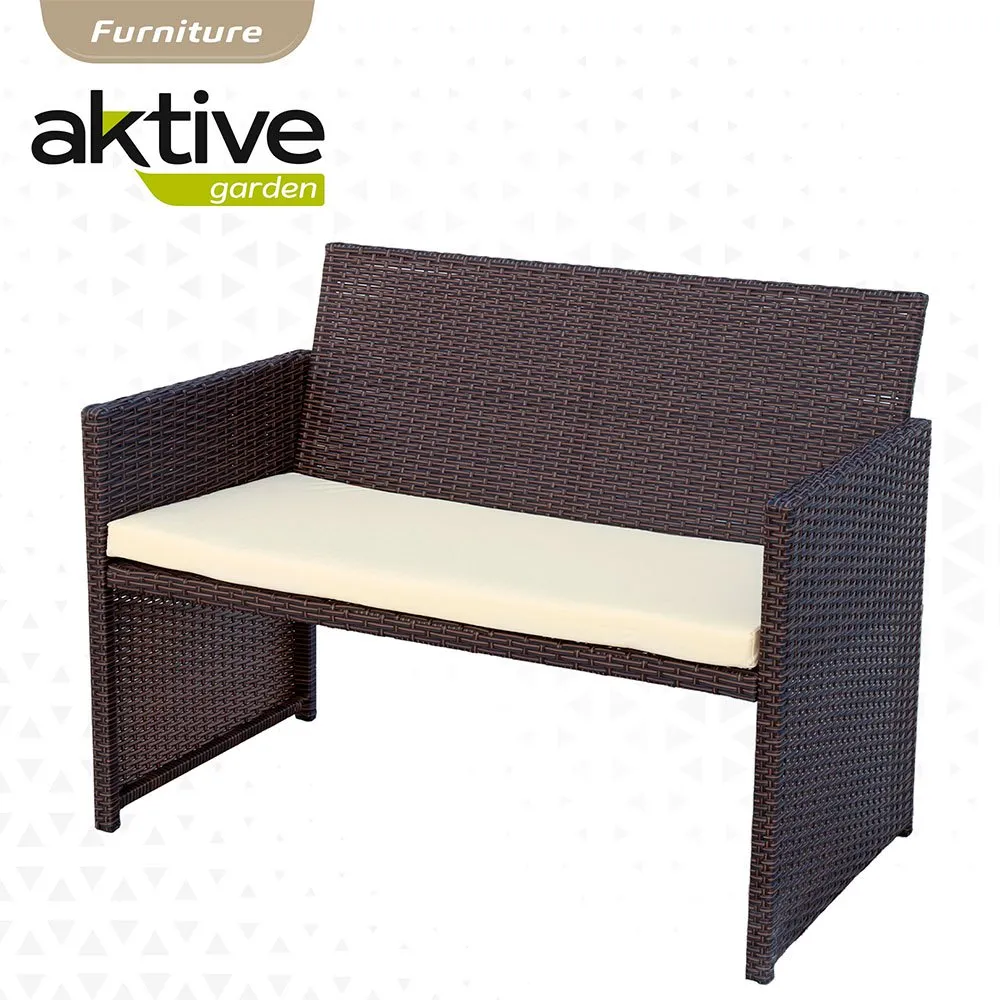 Aktive Tisch Mit 3 Sesseln, Black, One Size Aktive Tisch Mit 3 Sesseln, Black, One Size