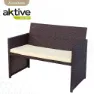 Aktive Tisch Mit 3 Sesseln unisex, Black, One Size
