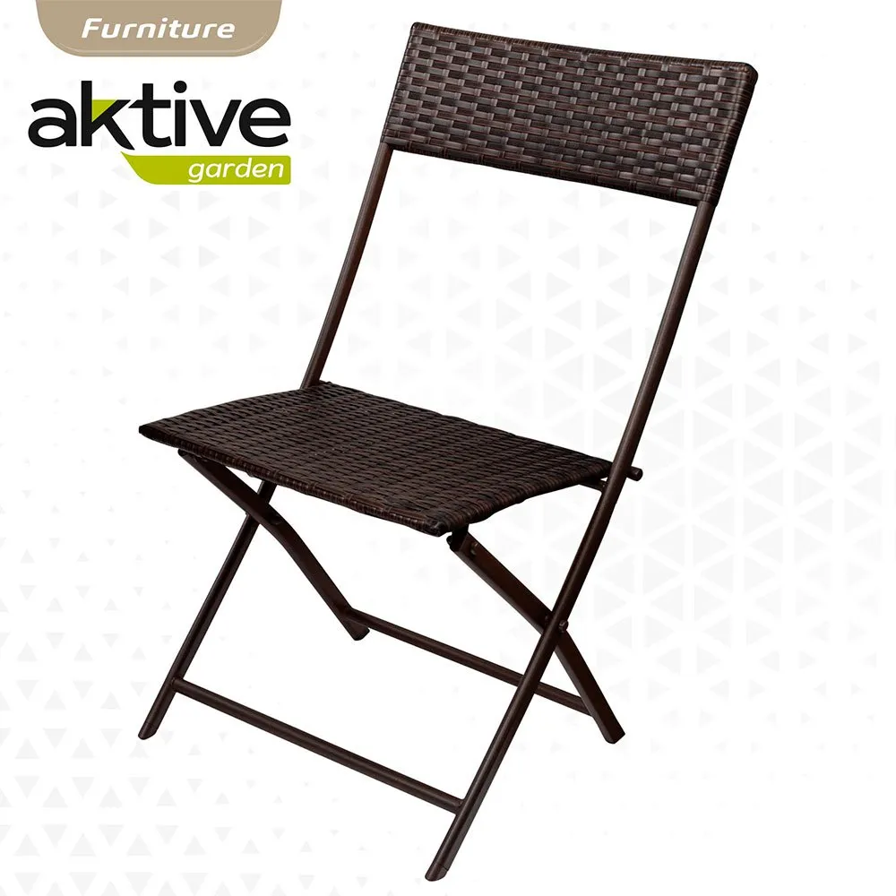 Aktive Tisch Und 2 Stühle Set unisex, Brown, One Size Aktive Tisch Und 2 Stühle Set unisex, Brown, One Size