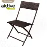 Aktive Tisch Und 2 Stühle Set unisex, Brown, One Size