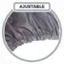 Aktive Tischschutzhülle unisex, Greys, 240 x 130 x 60cm