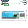 Aktive Trampolin 366 Cm, Blue / black / green, One Size