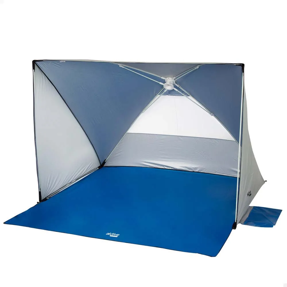 Aktive Uv50 Pop-up-windschutz Und Strandzelt 145x148x103, Royal / clear / grey, One Size Aktive Uv50 Pop-up-windschutz Und Strandzelt 145x148x103, Royal / clear / grey, One Size
