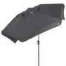 Aktive Uv50 Sechseck-sonnenschirm 230 Cm, Black, One Size