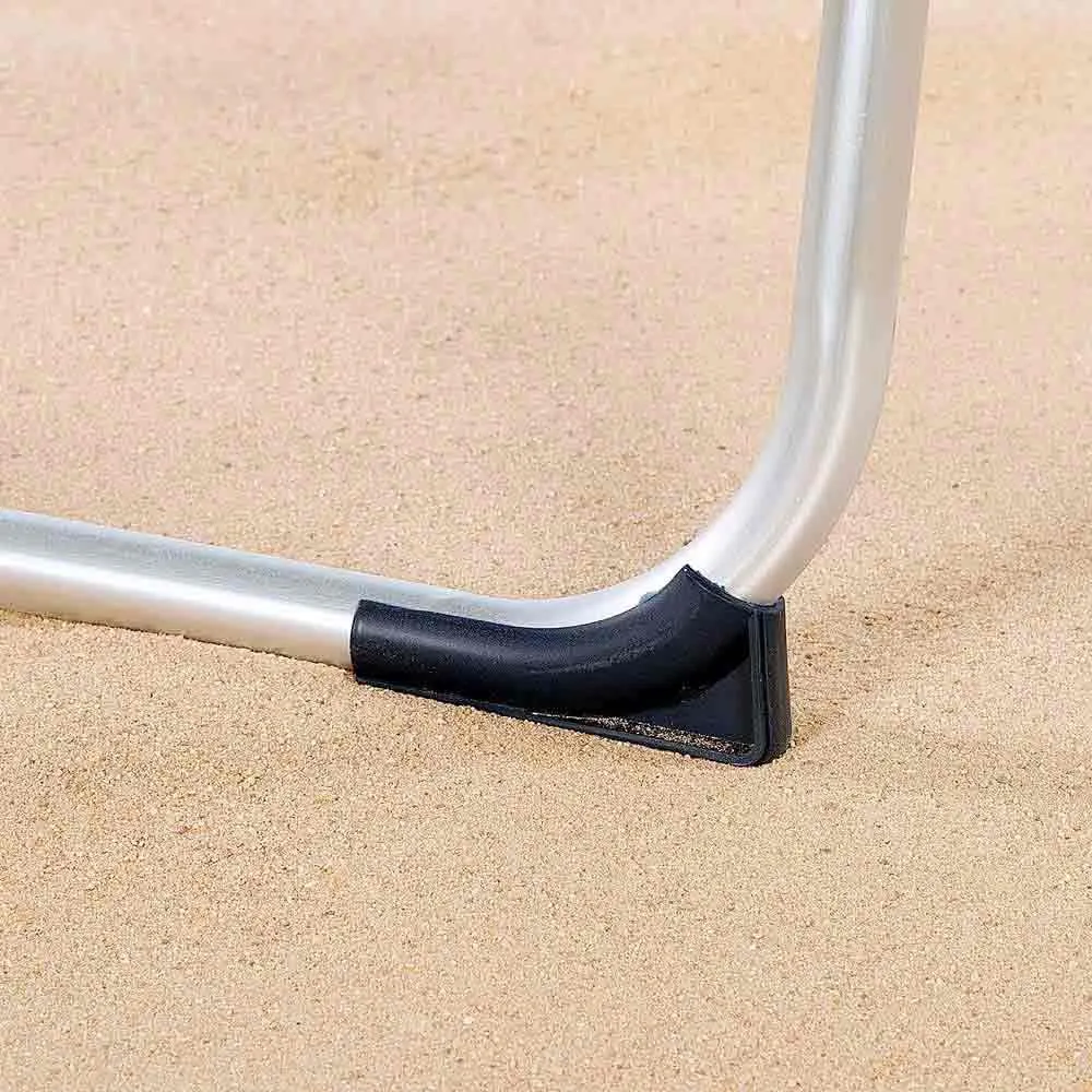Aktive Verstellbare Strandliege Mit Polster Refurbished, Blue / white, 75 x 63 x 43-114cm Aktive Verstellbare Strandliege Mit Polster Refurbished, Blue / white, 75 x 63 x 43-114cm