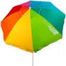 Aktive Windfester Sonnenschirm Für Den Strand Mit Uv50-schutz 220 Cm, Multicolor panel, One Size