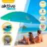 Aktive Windfester Sonnenschirm Für Den Strand Mit Uv50-schutz 220 Cm unisex, Multicolor panel, One Size