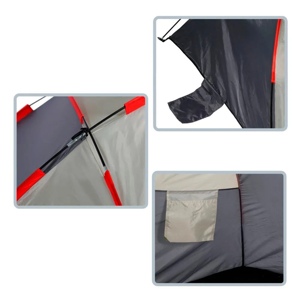 Aktive Windschutzscheibenzelt, Grey, 200 x 100 x 90cm Aktive Windschutzscheibenzelt, Grey, 200 x 100 x 90cm
