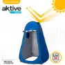 Aktive Zelt-umkleide-dusche Bodenlos, Blue, 120 x 120 x 190cm