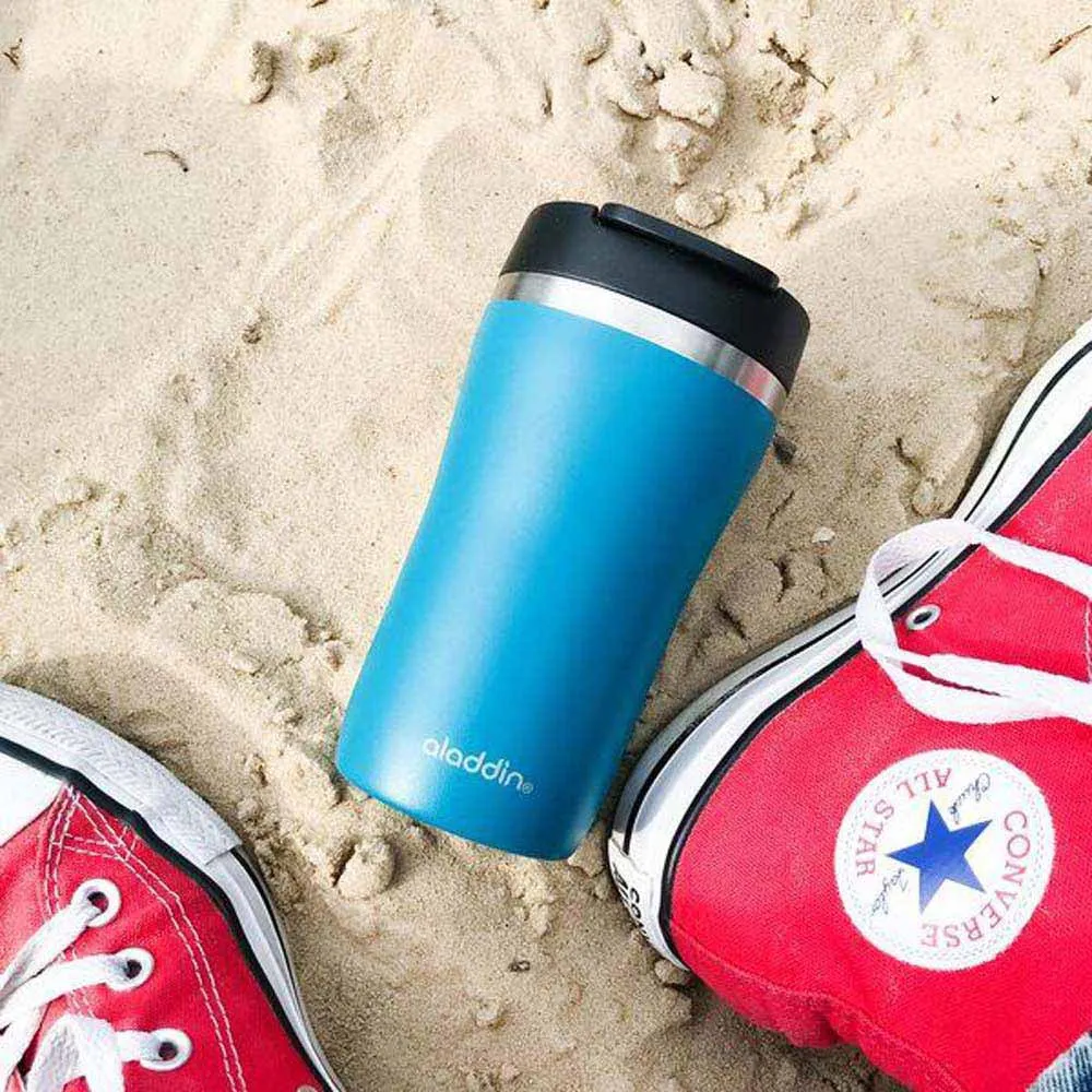 Aladdin Café Thermavac™ Leak-lock™ Stainless Steel 0.25l Thermosflasche, Blue water, One Size