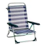 Alco Multipurnation Aluminum Beach With Handle And Folding Rear Leg 79.5x59.5x56 Cm Stuhl, Multicolor, One Size