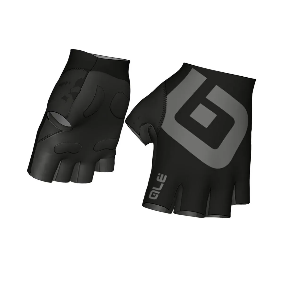 Alé Air Sommerhandschuh, Schwarzgrau Alé Air Sommerhandschuh, Schwarzgrau