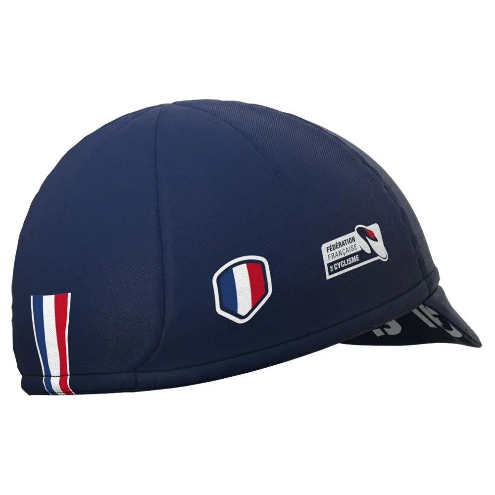 Alé French Cycling Federation 2023 Kappe, Blue Alé French Cycling Federation 2023 Kappe, Blue