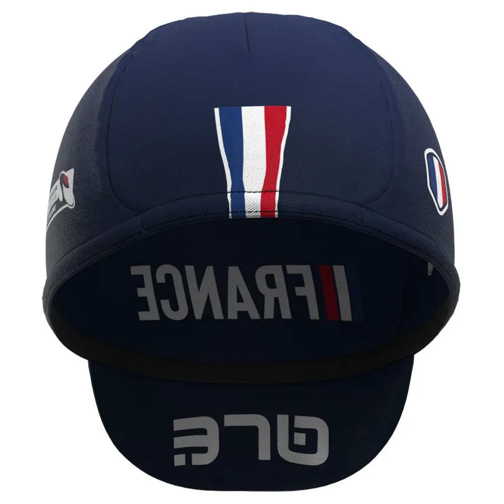 Alé French Cycling Federation 2023 Kappe, Blue Alé French Cycling Federation 2023 Kappe, Blue