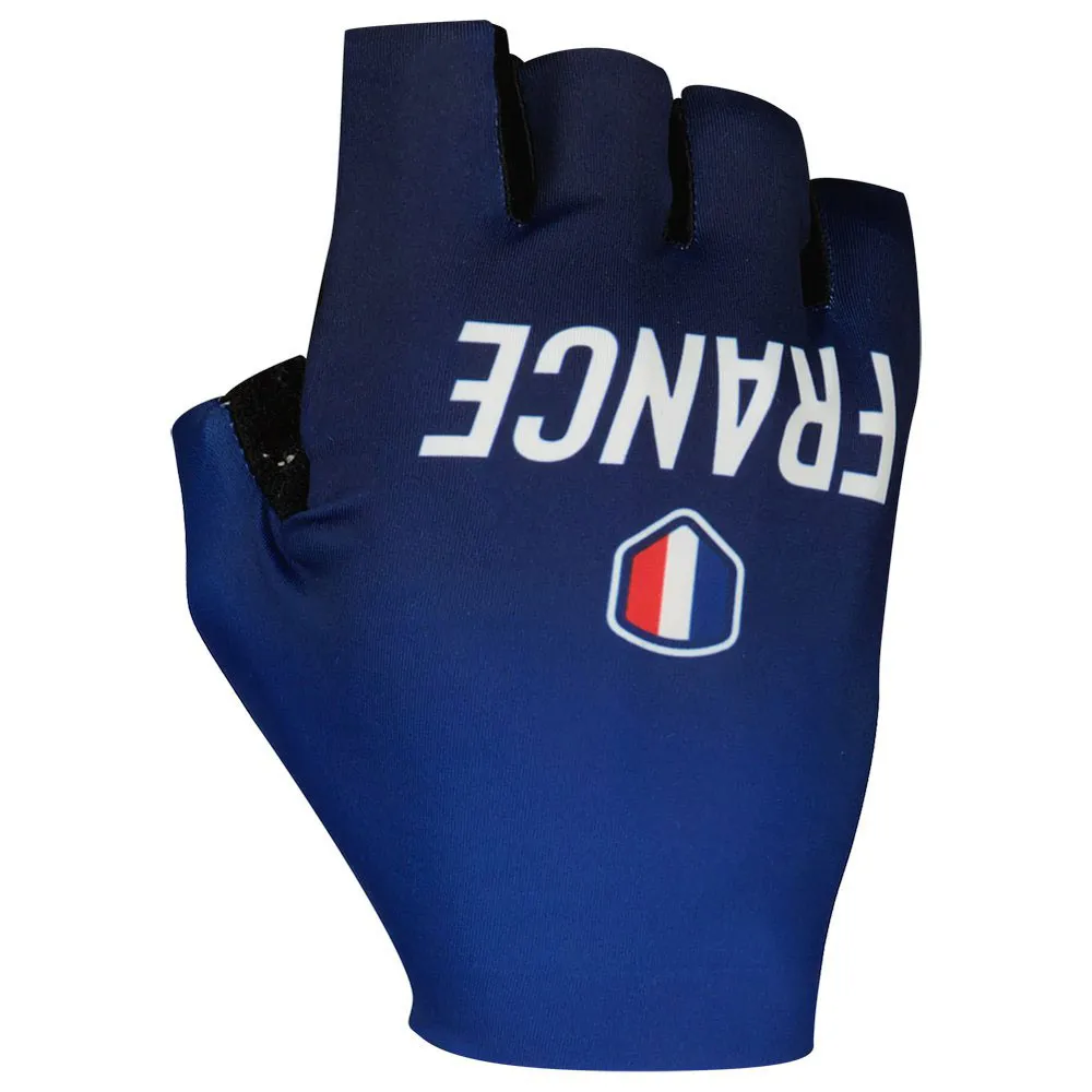 Alé French Cycling Federation 2023 Kurze Handschuhe