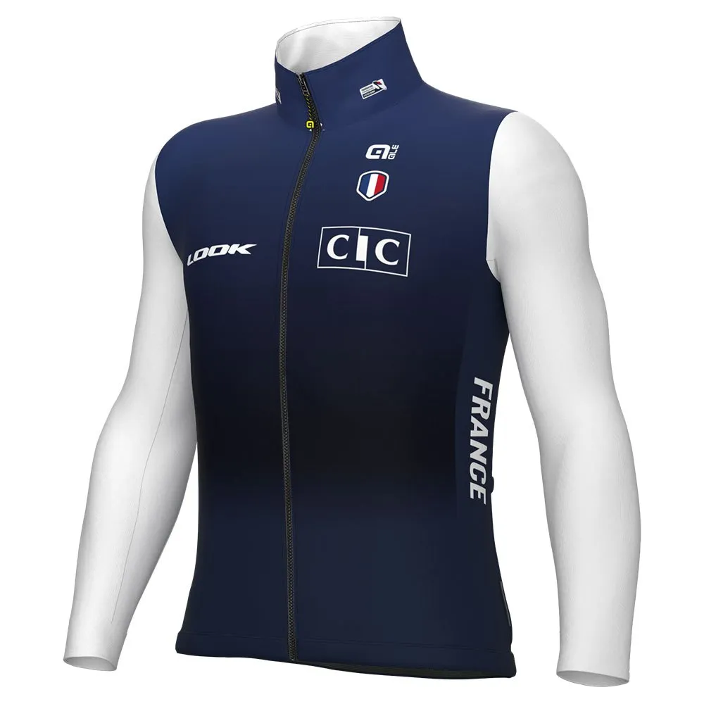 Alé French Cycling Federation Replica 2023 Jacke, Blue / white Alé French Cycling Federation Replica 2023 Jacke, Blue / white