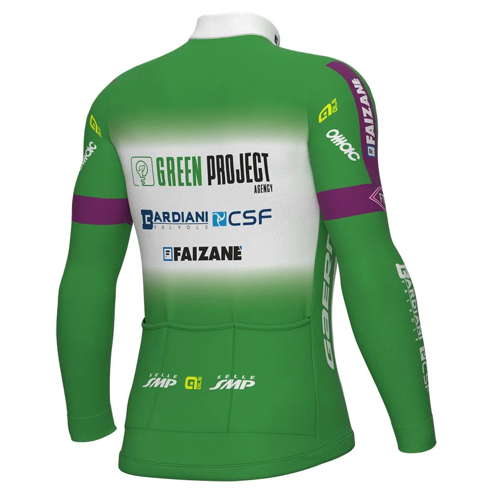 Alé Green Project-bardiani Csf-faizane Replica 2023 Langarm-trikot, Green Alé Green Project-bardiani Csf-faizane Replica 2023 Langarm-trikot, Green