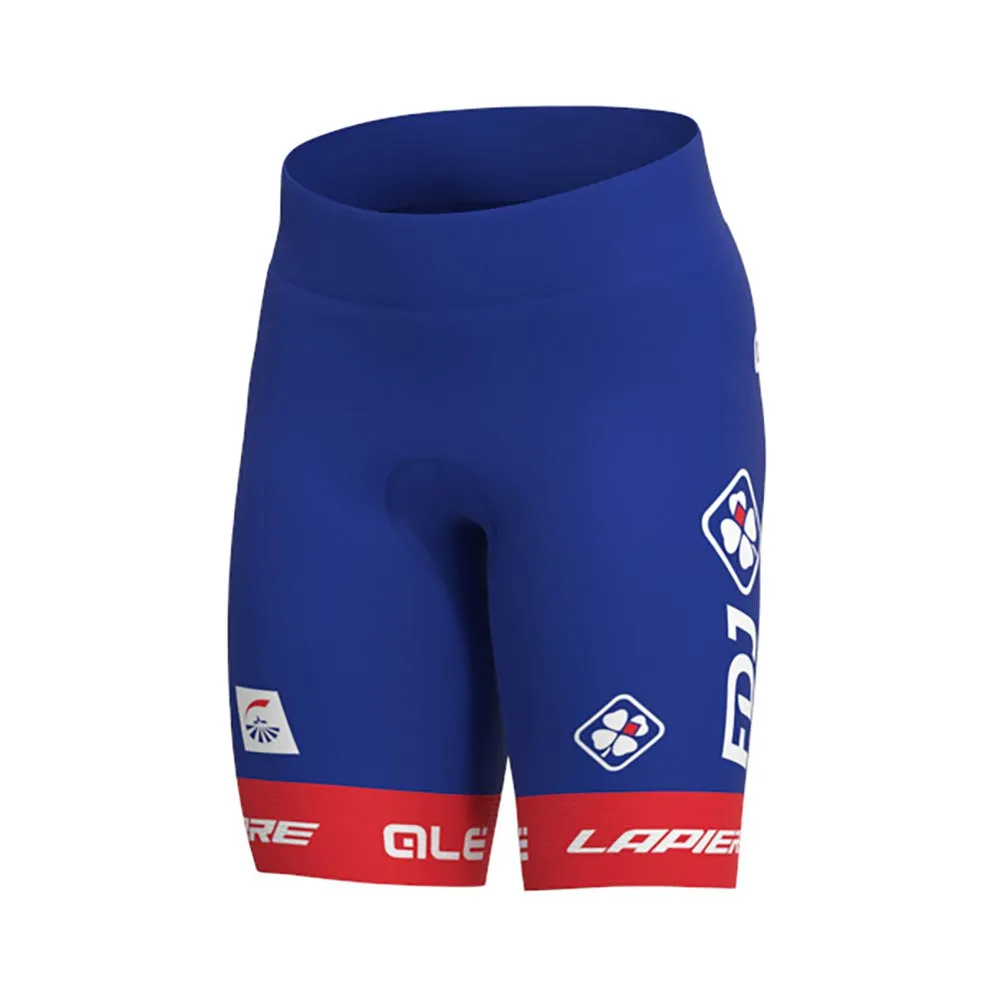 Alé Groupama-fdj 2020 Trägerhose, White / blue