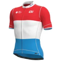 Alé Groupama Fdj 2021 Luxembourg Champion Pr-s Kurzarm-radtrikot Alé Groupama Fdj 2021 Luxembourg Champion Pr-s Kurzarm-radtrikot