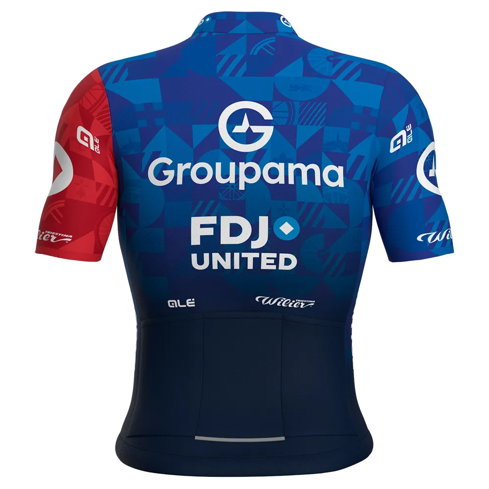 Alé Groupama Fdj Capsule Tdf 2025 Kurzarm-radtrikot