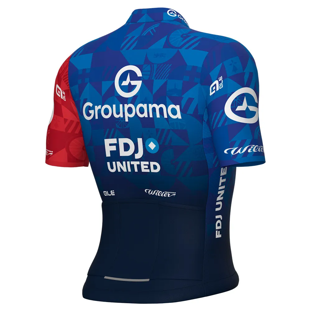 Alé Groupama Fdj Capsule Tdf 2025 Kurzarm-radtrikot
