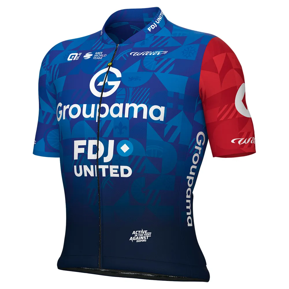 Alé Groupama Fdj Capsule Tdf 2025 Kurzarm-radtrikot