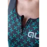 Alé Helios ärmelloses T-shirt, Black / turquoise, M