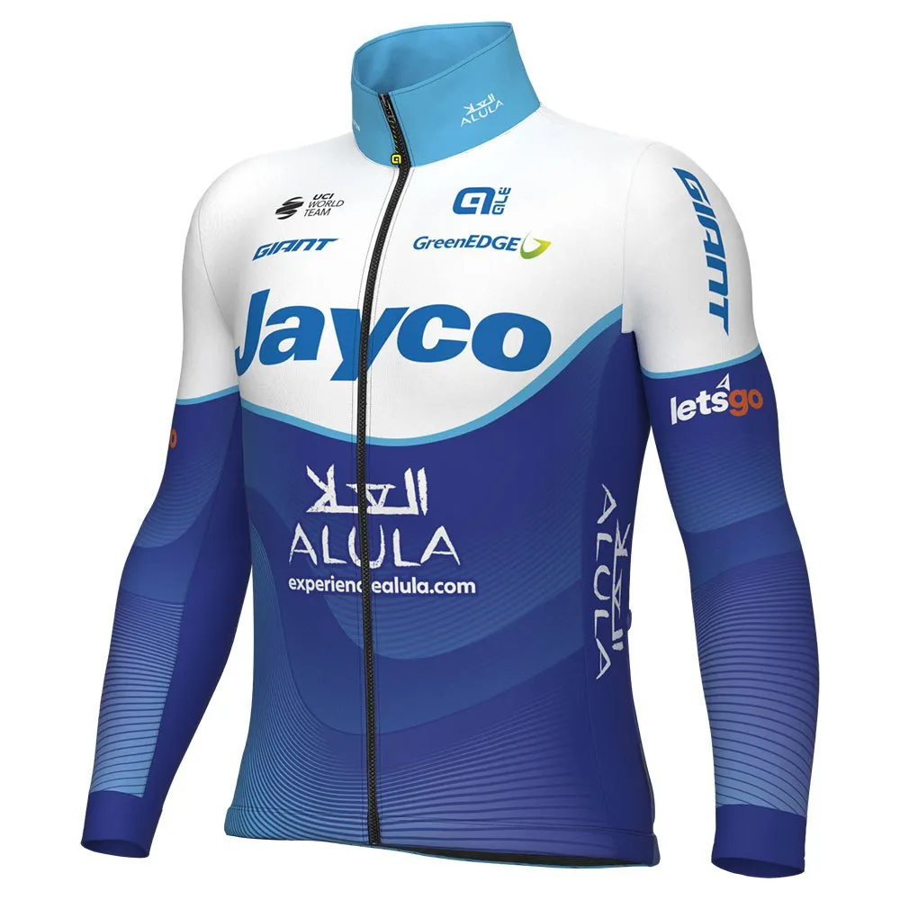 Alé Jayco Alula Replica 2023 Jacke, Light blue / white Alé Jayco Alula Replica 2023 Jacke, Light blue / white