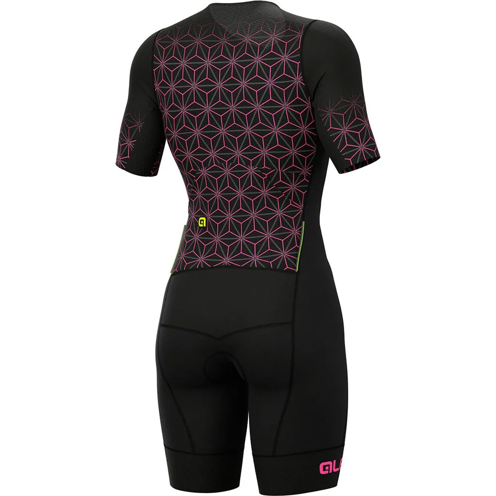 Alé Maui Kurzarm-trisuit female, Black Alé Maui Kurzarm-trisuit female, Black