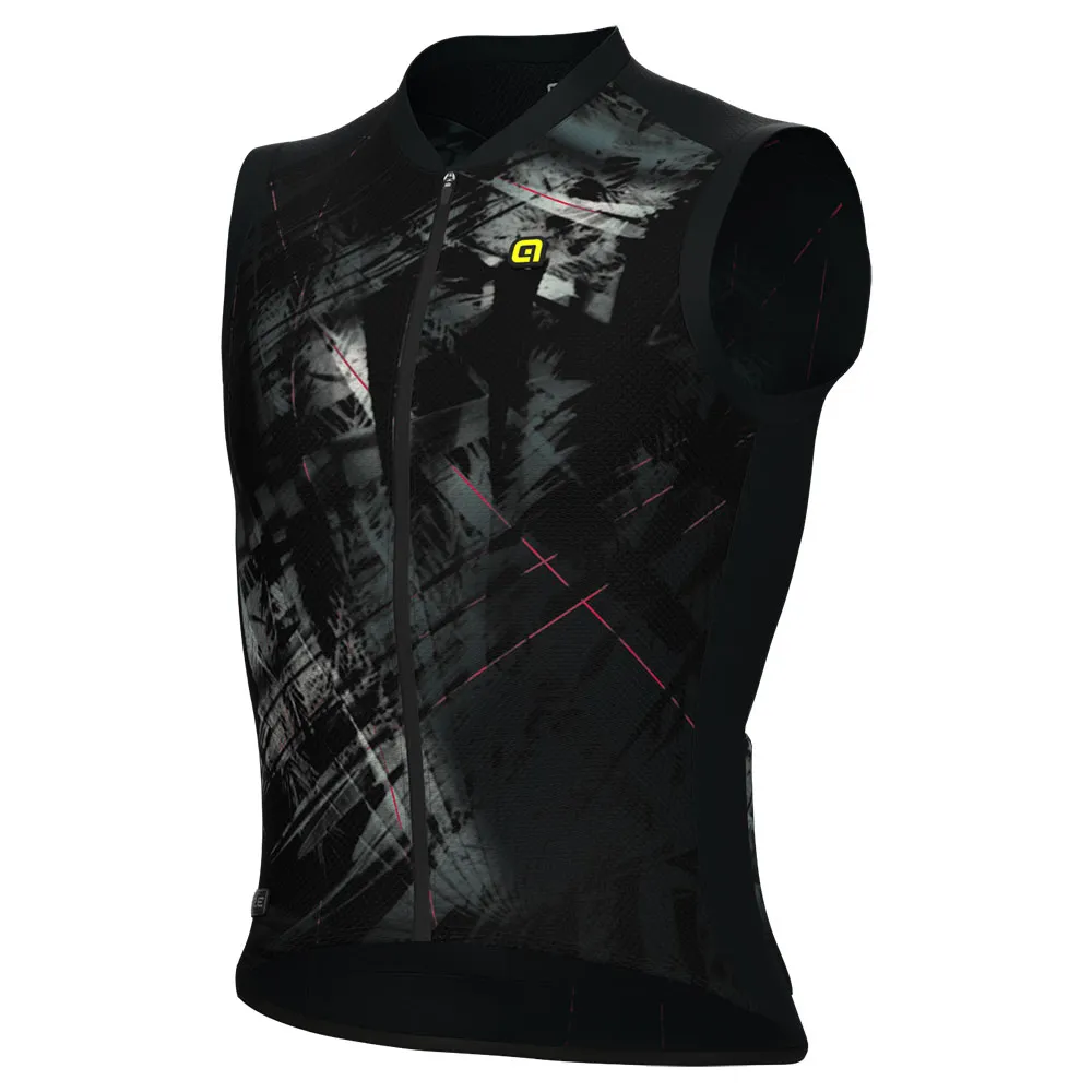Alé Pr-e Mirror Ärmelloses Trikot, Black, M Alé Pr-e Mirror Ärmelloses Trikot, Black, M