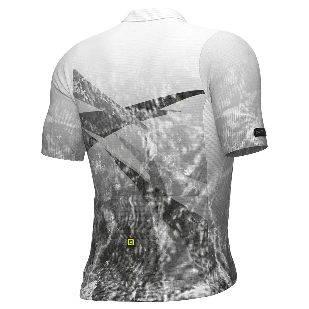 Alé Pr-e Quartz Kurzarm-radtrikot, Black, L