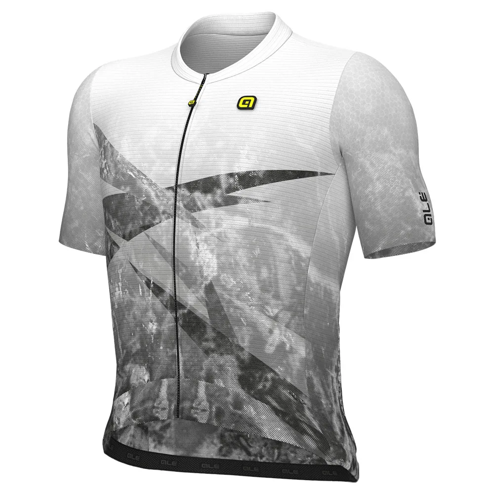 Alé Pr-e Quartz Kurzarm-radtrikot, Black, L