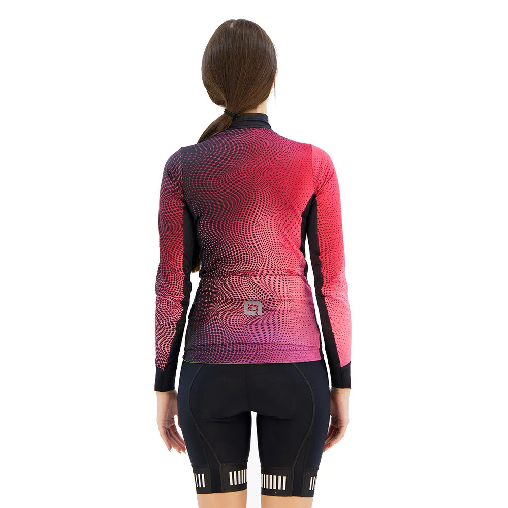 Alé Pr-s Circus Langarm-trikot, Fuchsia, M