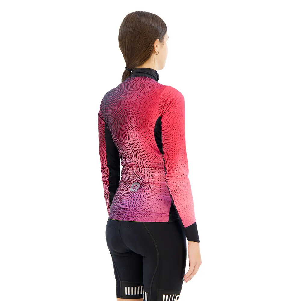 Alé Pr-s Circus Langarm-trikot, Fuchsia, M